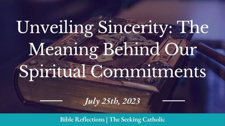 Unveiling Sincerity: The Meaning Behind Our Spiritual Commitments